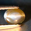 0.48 ct  Oval Cabochon (5.16 x 4.06 mm) Un-Heated Natural Alexandrite Cat's Eye