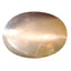 0.87 ct  Oval Cabochon (7.68 x 5.75 mm) Un-Heated Natural Alexandrite Cat's Eye