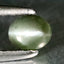 0.42 ct  Oval Cabochon (4.33 x 3.57 mm) Un-Heated Natural Alexandrite Cat's Eye