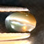 0.33 ct  Oval Cabochon (4.73 x 3.43 mm) Un-Heated Natural Alexandrite Cat's Eye