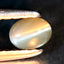 0.26 ct  Oval Cabochon (3.99 x 3.08 mm) Un-Heated Natural Alexandrite Cat's Eye