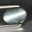 0.76 ct  Oval Cabochon (6.88 x 5.07 mm) Un-Heated Natural Alexandrite Cat's Eye