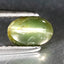 0.82 ct  Oval Cabochon (6.87 x 4.65 mm) Un-Heated Natural Alexandrite Cat's Eye