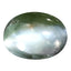 0.52 ct  Oval Cabochon (5.17 x 4.04 mm) Un-Heated Natural Alexandrite Cat's Eye