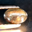 0.67 ct  Oval Cabochon (5.94 x 4.08 mm) Un-Heated Natural Alexandrite Cat's Eye