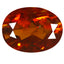 2.25 ct Exquisite Oval (8.63 x 6.48 mm) Orangy Red Spessartine Natural