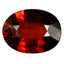 1.73 ct  Oval Cut (8.54 x 6.46 mm) 100% Natural Orangy Red Spessartite Garnet