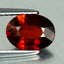 1.73 ct  Oval Cut (8.54 x 6.46 mm) 100% Natural Orangy Red Spessartite Garnet
