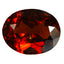 1.87 ct  Oval Cut (8.22 x 6.55 mm) 100% Natural Orangy Red Spessartite Garnet