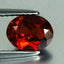 1.87 ct  Oval Cut (8.22 x 6.55 mm) 100% Natural Orangy Red Spessartite Garnet