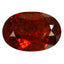 1.50 ct  Oval Cut (8.44 x 5.72 mm) 100% Natural Orangy Red Spessartite Garnet