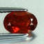 1.50 ct  Oval Cut (8.44 x 5.72 mm) 100% Natural Orangy Red Spessartite Garnet