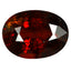 1.45 ct  Oval Cut (7.67 x 5.66 mm) 100% Natural Orangy Red Spessartite Garnet
