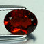1.85 ct  Oval Cut (8.34 x 6.46 mm) 100% Natural Orangy Red Spessartite Garnet