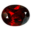 2.05 ct  Oval Cut (8.33 x 6.34 mm) 100% Natural Orangy Red Spessartite Garnet