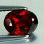 2.05 ct  Oval Cut (8.33 x 6.34 mm) 100% Natural Orangy Red Spessartite Garnet