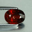 1.68 ct  Oval Cut (8.04 x 5.98 mm) 100% Natural Orangy Red Spessartite Garnet
