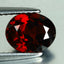 1.98 ct  Oval Cut (8.27 x 6.64 mm) 100% Natural Orangy Red Spessartite Garnet