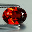 1.53 ct  Oval Cut (7.96 x 5.92 mm) 100% Natural Orangy Red Spessartite Garnet