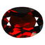 2.21 ct  Oval Cut (8.82 x 6.65 mm) 100% Natural Orangy Red Spessartite Garnet