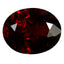 2.35 ct  Oval Cut (8.93 x 7.15 mm) 100% Natural Orangy Red Spessartite Garnet