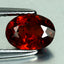 1.22 ct  Oval Cut (7.45 x 5.63 mm) 100% Natural Orangy Red Spessartite Garnet