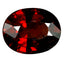 1.25 ct  Oval Cut (7.34 x 5.78 mm) 100% Natural Orangy Red Spessartite Garnet