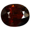 2.09 ct  Oval Cut (8.42 x 6.76 mm) 100% Natural Orangy Red Spessartite Garnet