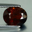 2.09 ct  Oval Cut (8.42 x 6.76 mm) 100% Natural Orangy Red Spessartite Garnet