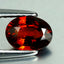 1.07 ct  Oval Cut (7.07 x 5.24 mm) 100% Natural Orangy Red Spessartite Garnet