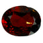 2.22 ct  Oval Cut (8.88 x 6.95 mm) 100% Natural Orangy Red Spessartite Garnet