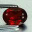 1.76 ct  Oval Cut (8.05 x 6.19 mm) 100% Natural Orangy Red Spessartite Garnet