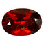1.29 ct  Oval Cut (7.65 x 5.22 mm) 100% Natural Orangy Red Spessartite Garnet