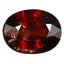 0.96 ct  Oval Cut (6.72 x 5.12 mm) 100% Natural Orangy Red Spessartite Garnet