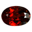 0.96 ct  Oval Cut (7.19 x 4.99 mm) 100% Natural Orangy Red Spessartite Garnet