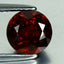 2.11 ct  Round Cut (7.30 x 7.24 mm) 100% Natural Orangy Red Spessartite Garnet