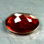 1.64 ct Oval Cut (8.15 x 6.18 mm) Orange Red Natural Spessartite Garnet Gemstone