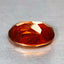 1.18 ct Oval Cut (7.21 x 5.18 mm) Orange Red Natural Spessartite Garnet Gemstone