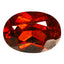 2.28 ct Oval Cut (8.78 x 6.36 mm) Orange Red Spessartite Garnet Natural Gemstone