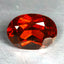 2.28 ct Oval Cut (8.78 x 6.36 mm) Orange Red Spessartite Garnet Natural Gemstone