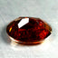 2.28 ct Oval Cut (8.78 x 6.36 mm) Orange Red Spessartite Garnet Natural Gemstone