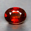 1.00 ct Oval Cut (6.55 x 5.10 mm) Orange Red Spessartite Garnet Natural Gemstone