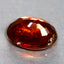 1.00 ct Oval Cut (6.55 x 5.10 mm) Orange Red Spessartite Garnet Natural Gemstone