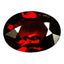 0.73 ct Oval Cut (6.63 x 4.96 mm) Orange Red Natural Spessartite Garnet Gemstone