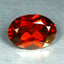 1.83 ct Oval Cut (8.30 x 5.95 mm) Orange Red Natural Spessartite Garnet Gemstone