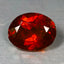 1.98 ct Oval Cut (8.69 x 6.90 mm) Orange Red Spessartite Garnet Natural Gemstone