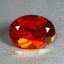 1.16 ct Oval Cut (7.18 x 5.28 mm) Orange Red Natural Spessartite Garnet Gemstone