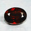 1.24 ct Oval Cut (7.39 x 5.56 mm) Orange Red Spessartite Garnet Natural Gemstone