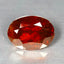 1.64 ct Oval Cut (7.61 x 5.61 mm) Orange Red Spessartite Garnet Natural Gemstone