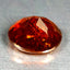 1.62 ct Oval Cut (7.02 x 5.73 mm) Orange Red Spessartite Garnet Natural Gemstone